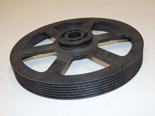 TRANSMISSION PULLEY D120 FOR POLY V BELT TYPE PJ6