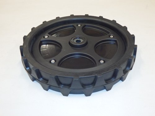 Flex rubber wheel